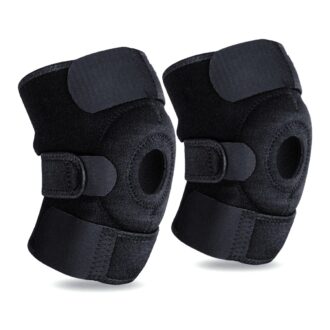 1 Pair of Open Patella Knee Support Braces