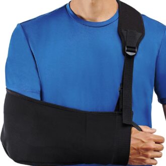 Arm Sling & Elbow Immobilizer for Broken Fractured Arm, Tennis Elbow, Rotator Cuff Tear, Dislocation, Sprains and Strains