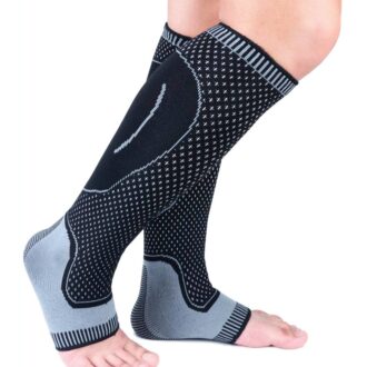 Calf shin splint sleeves for easing shin splint pain