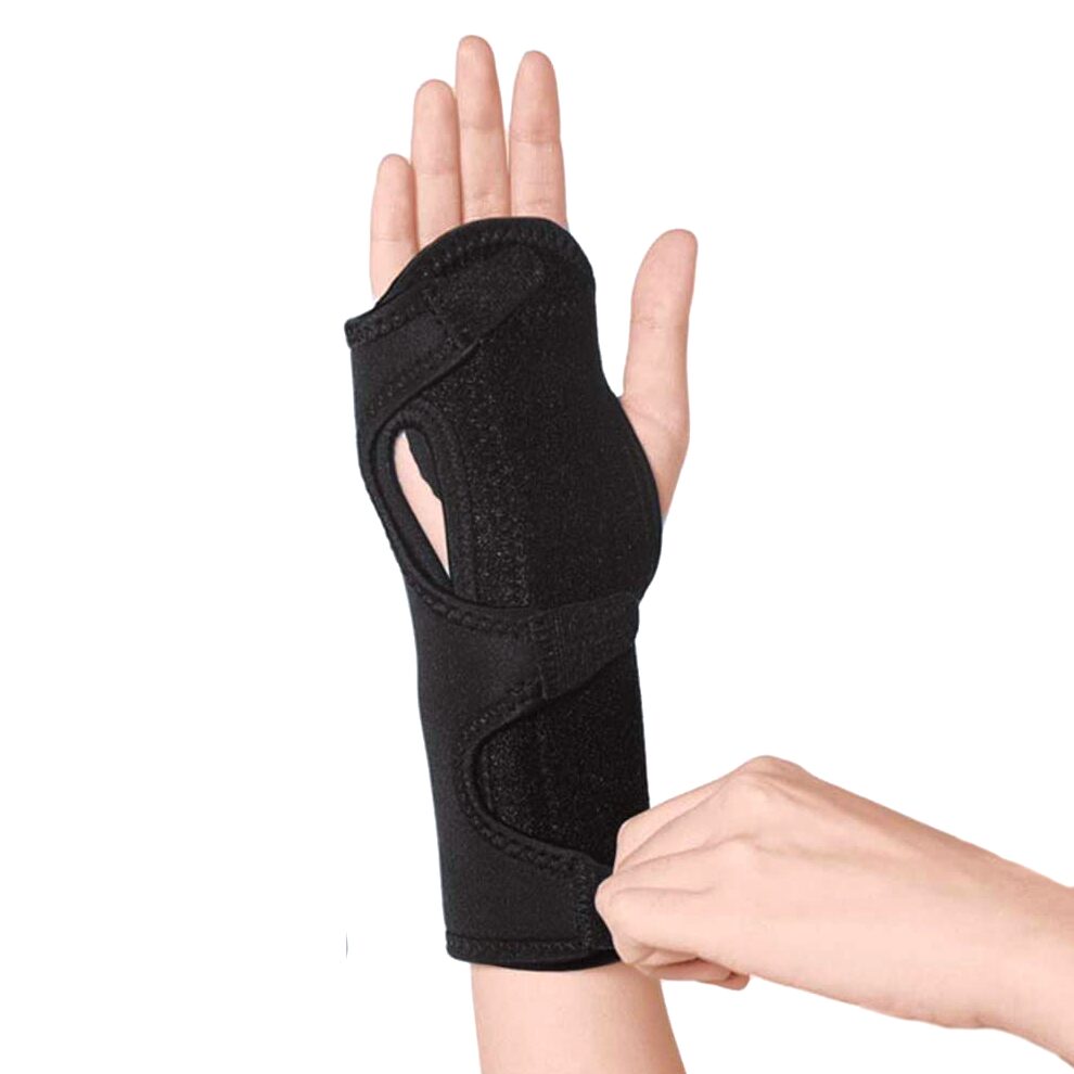 Resting hand splint support for night sleep