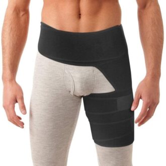 Groin wrap support brace