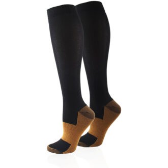 Anti fatigue compression socks for varicose veins