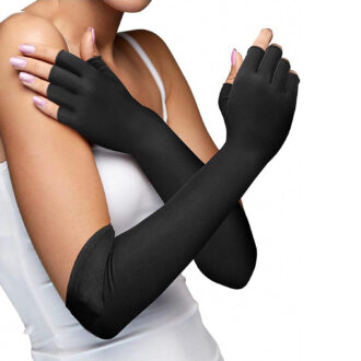 Full length compression Raynaud's compression gloves