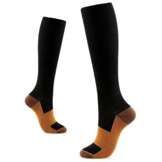 Flight compression socks for long haul travel